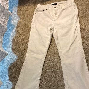 Madison White Boot Cut Jeans Versatile Design